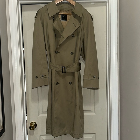 Christian Dior Double Breasted Trench Coat - Picture 1 of 5